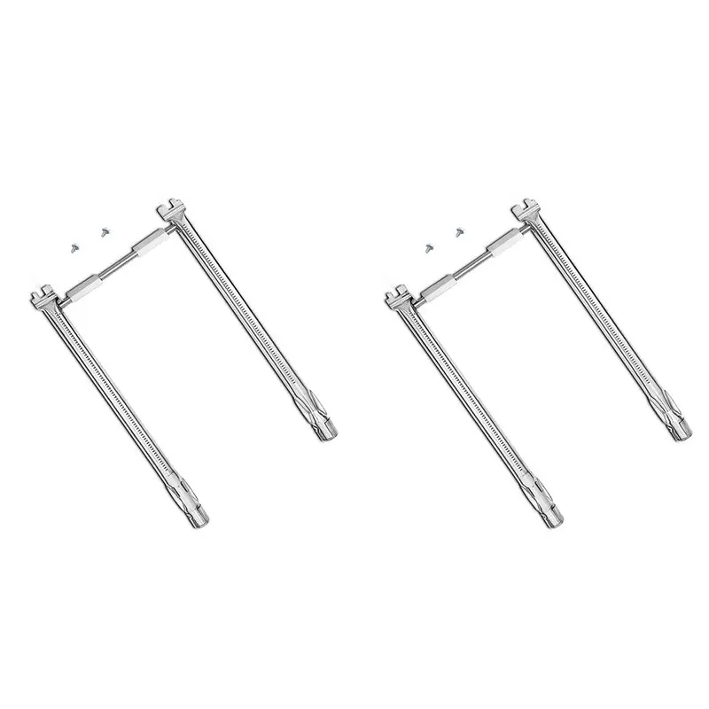 

【NOW SAVE】2X горелка из нержавеющей стали 304 69785, трубка горелки для гриля, замена для Weber Spirit E-210 E-220 S-210 S-220, детали гриля для барбекю