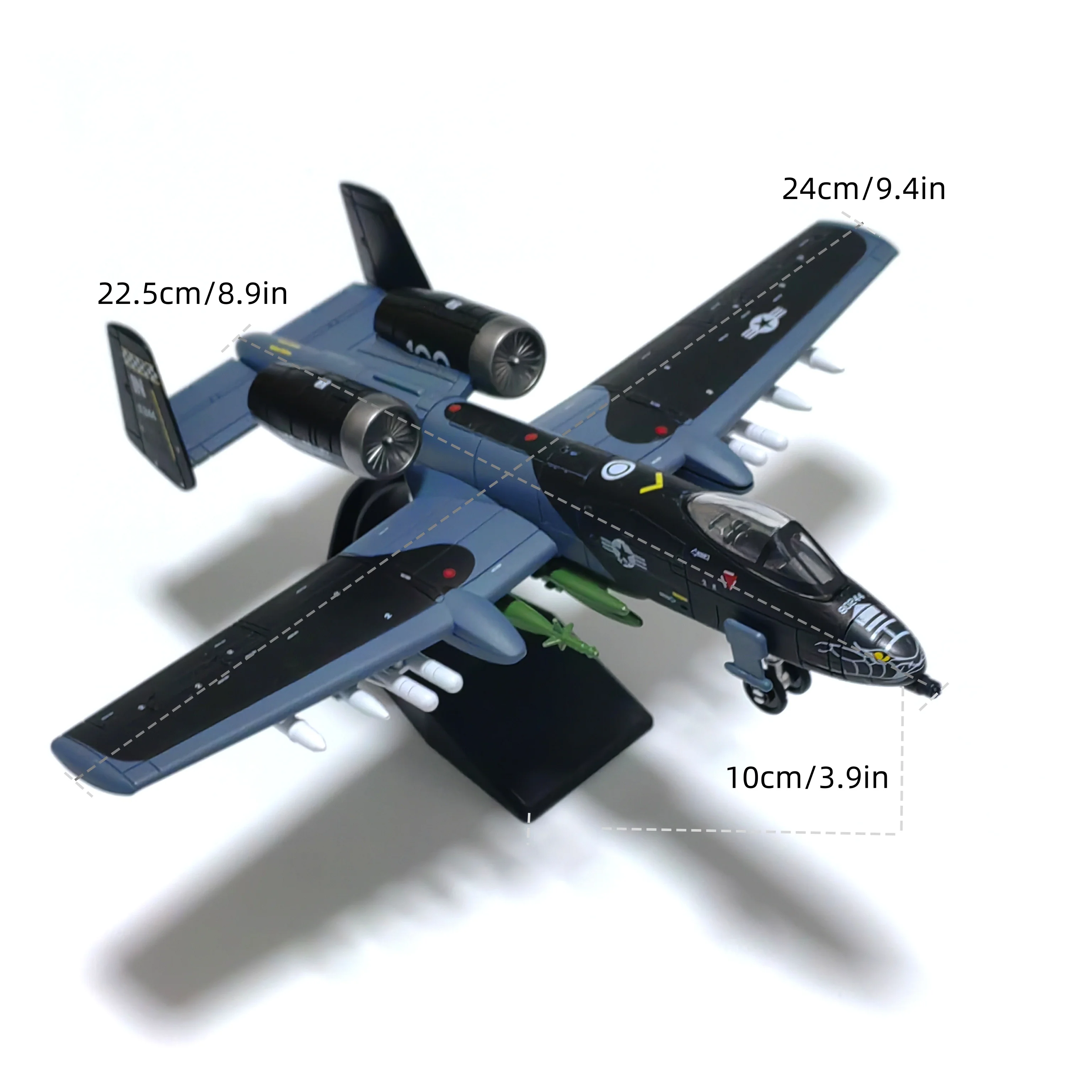 SU-57S F-14 SU-25 Montage-Simulationsmodell aus Kunststoff Kampfflugzeug Militärisches Ausstellungsmodell Kreatives Geschenk – Detail 10