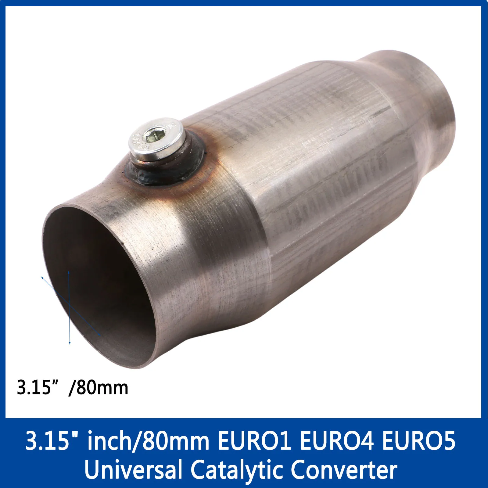 Universal Catalytic Converter Euro 1 Euro 4 Euro 5 3.15