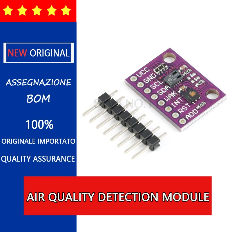 CCS811 HDC1080 temperature and humidity sensor module CO2 CO2 VOCs