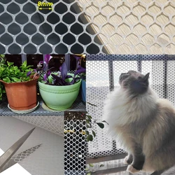 1m Poultry Breeding Garden Plastic Protective Net Home Balcony Plastic Protective Net Fall Protection Net Can Be Freely Cut