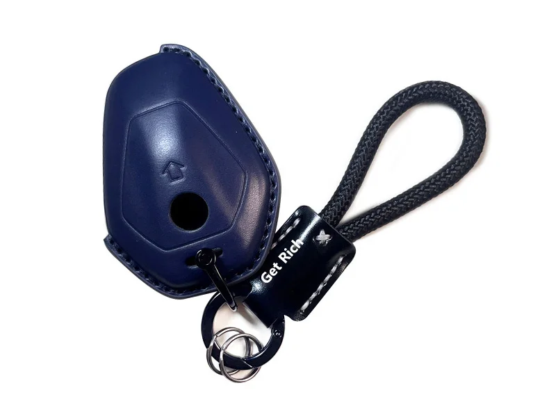 Leder-Schlüsseletui für BMW R1300RT R1300RT 1300RT 1300GS 1300GS R1300GS ADV Adventure Motorrad Fob Cover Shell Zubehör – Detail 9