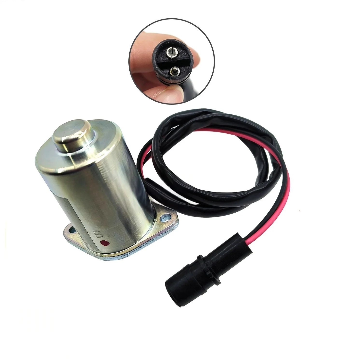 Hydraulic Lock Pilot-Operated Swing Solenoid Valve for Caterpillar 307V2, 312V1, 320V2 Excavator Distribution Valves