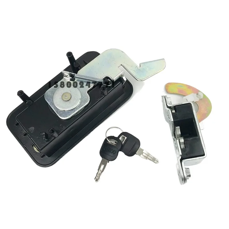 Excavator Parts Cab Door Lock Assembly External Handle Lock Block For E307 312 320b 320v1v2