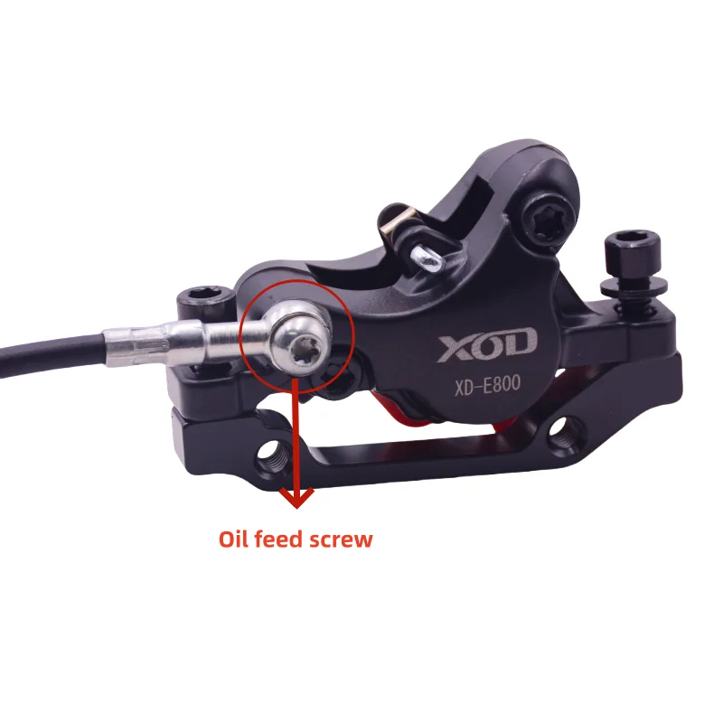 GUSTAVO Hydraulisches Scheibenbremskabel 1,35 m / 2,5 m / 3 m Fahrradbremsschlauch Olive Set für XOD Goodtaste Brake – Detail 10