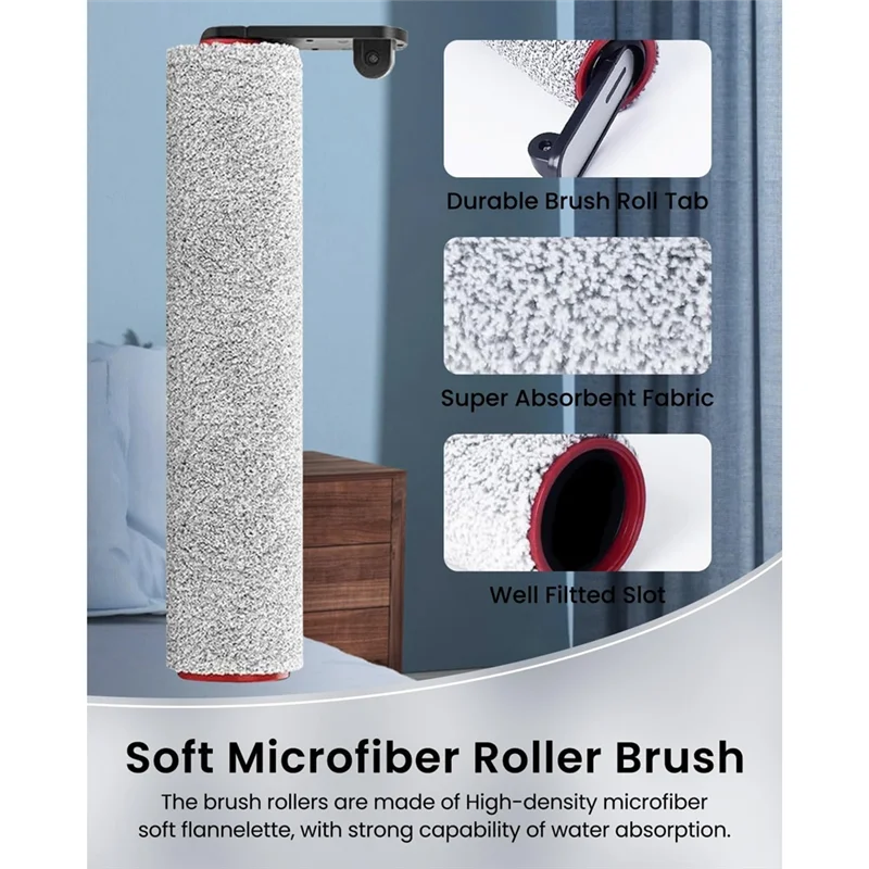 مجموعة فلاتر وفرشاة HEPA عالية الكفاءة من LECKL للمكنسة الكهربائية الرطبة والجافة Dreame H12 Pro / H12 Dual / H13 Pro #3