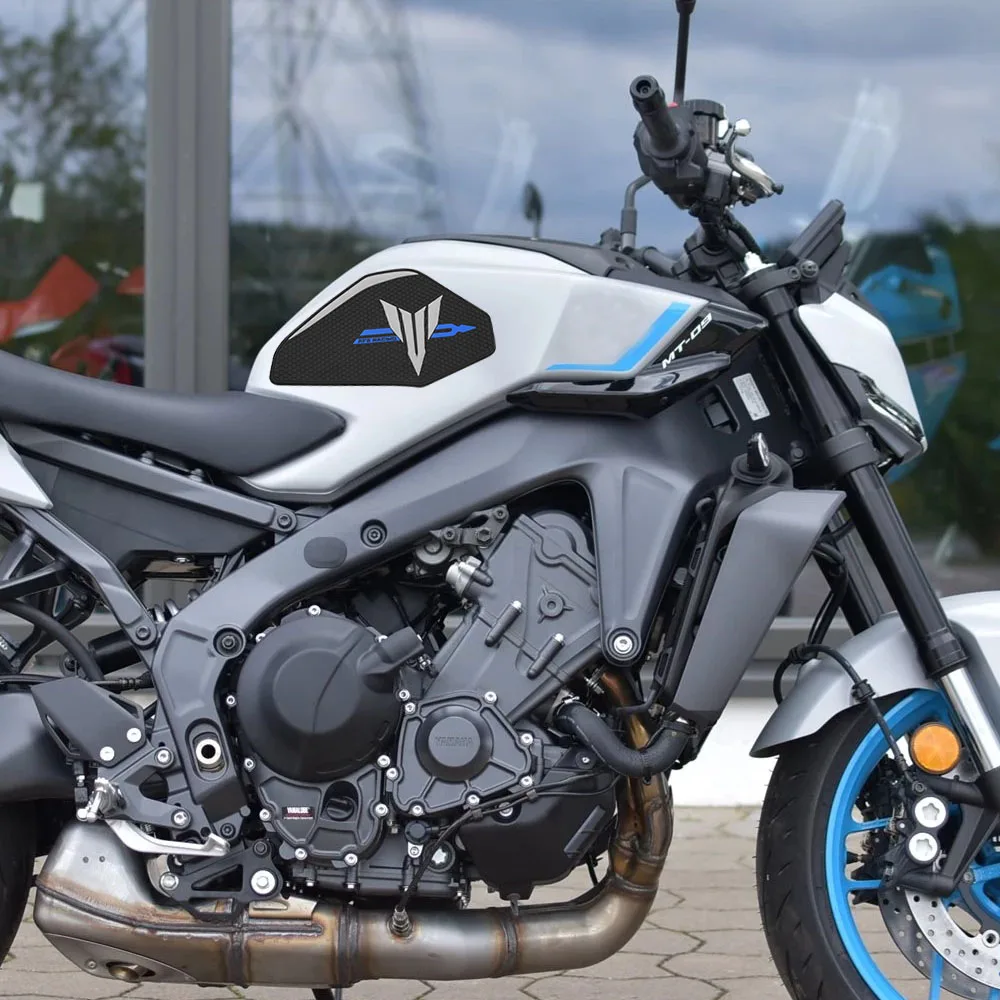 MT 09 SP New Motorcycle Non-slip Side Fuel Tank Stickers Waterproof Pad Rubber Sticker For YAMAHA MT-09 MT09 SP 2024-2025