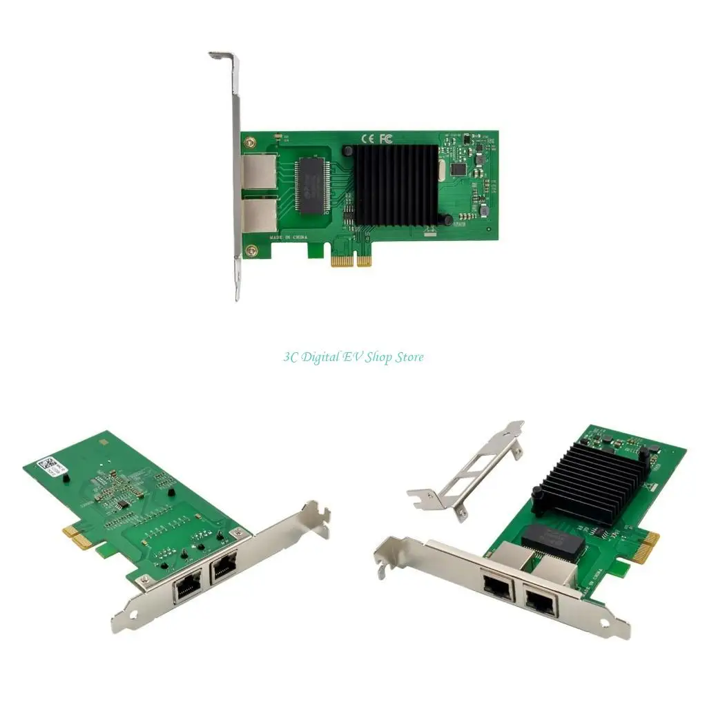 

E74D Gigabit PCI для сетевой карты Express Ethernet NH82580, 2 порта RJ45 для NI