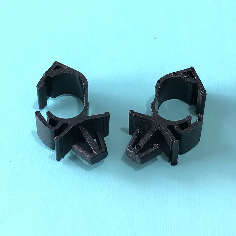 10Pcs Car Wiring Harness Fastener Route Fixed Retainer Clip Corrugated Pipe Tie Wrap Cable Clamp Oil Pipe Beam Line Hose Bracket
