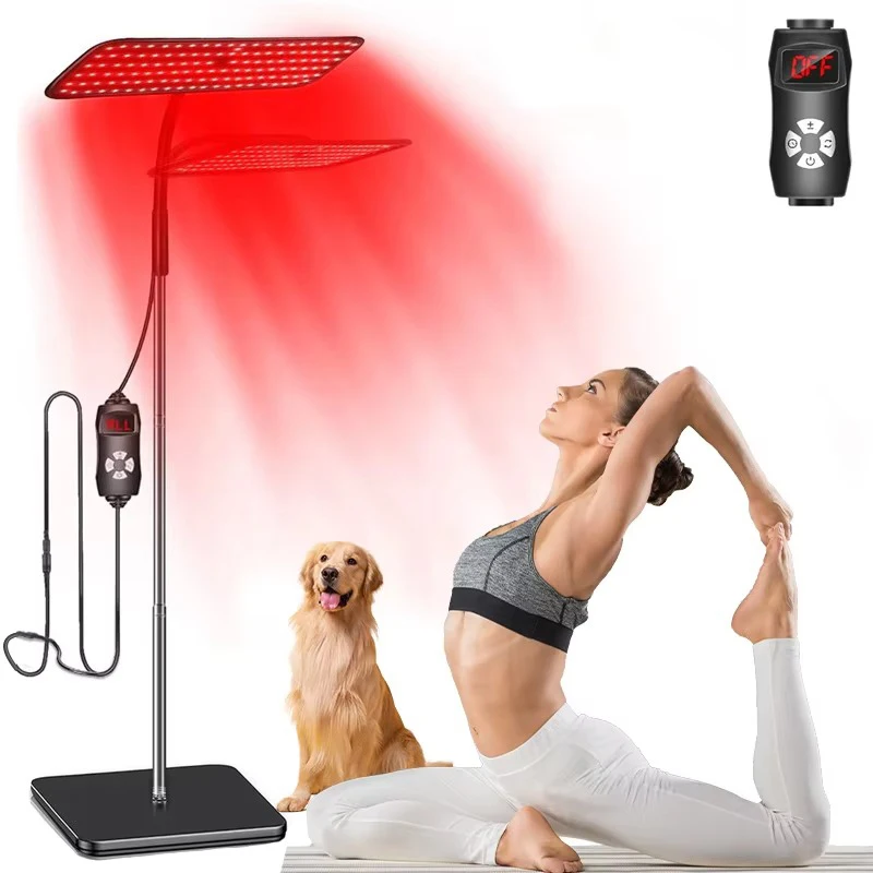 lampe-de-luminotherapie-led-a-lumiere-rouge-avec-support-appareil-a-lumiere-infrarouge-proche-de-660-nm-et-850-nm-pour-soulager-les-douleurs-musculaires-et-articulaires-et-pour-les-soins-de-la-peau-du-visage