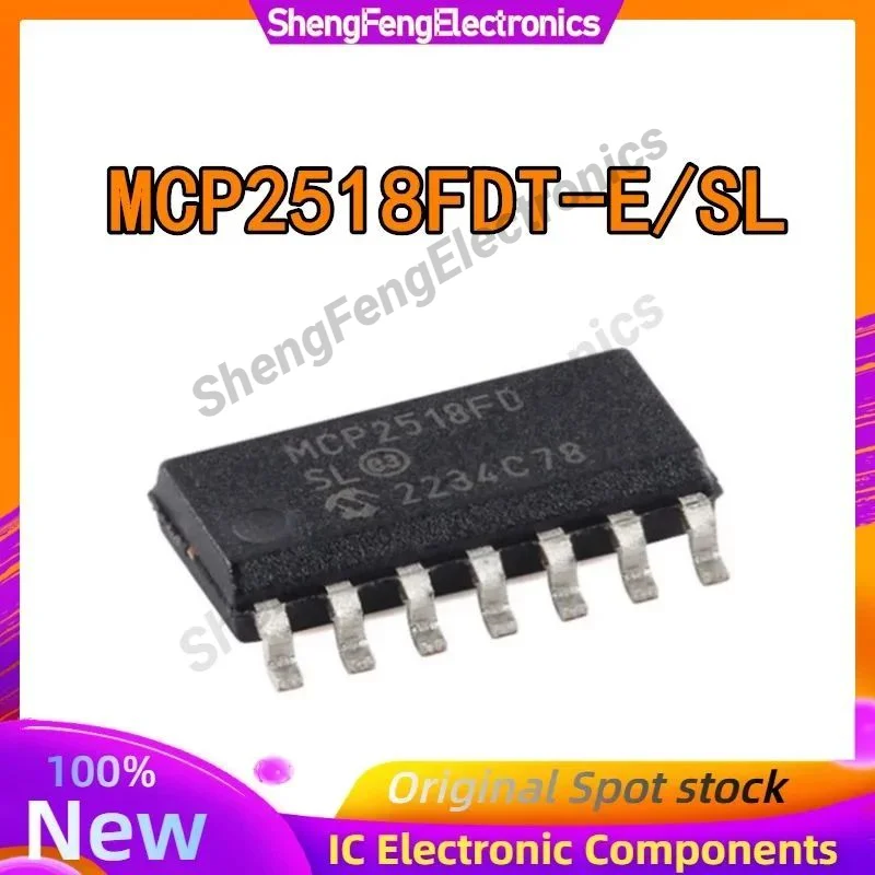 

5 шт./лот MCP2518FDT-E/SL MCP2518FD MCP2518 2518 SOP-14 100% новый оригинал на складе