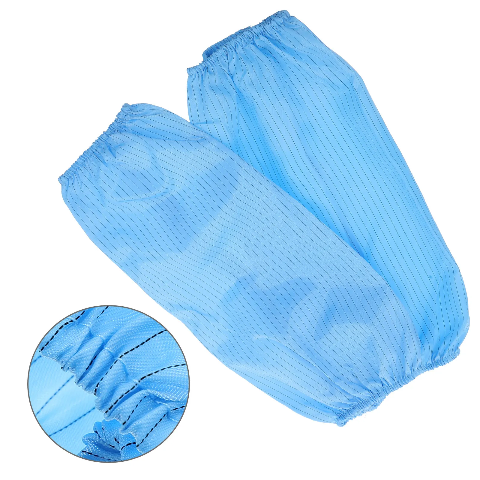 

2 шт. антистатических многоразовых защитных нарукавников, маслостойкие, для использования в чистых помещениях, лабораториях и мастерских