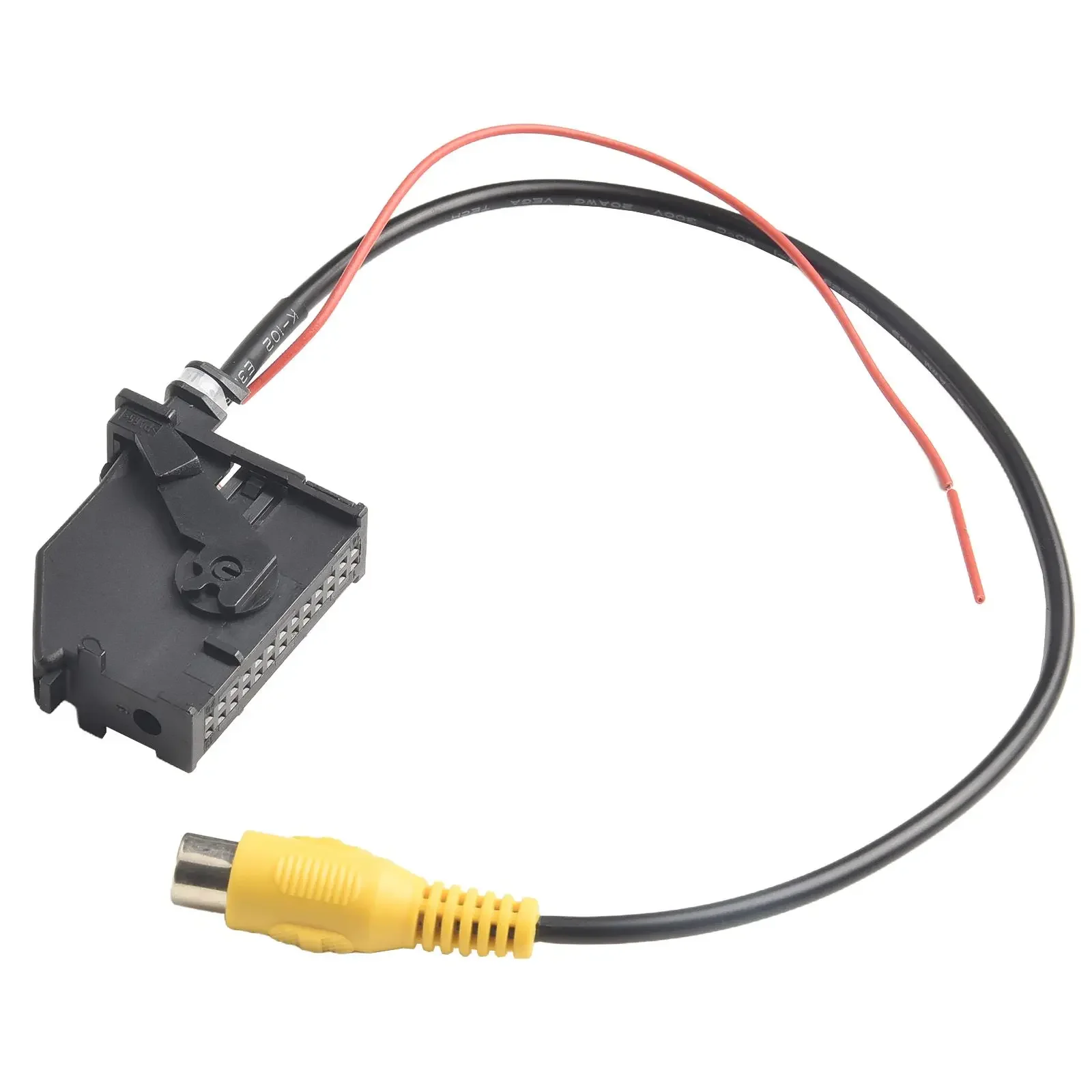 Car 26PIN Reversing Cable Reversing Line 12V 26pin Backup Camera Black Connector Cable Adaptor RVC Reverse