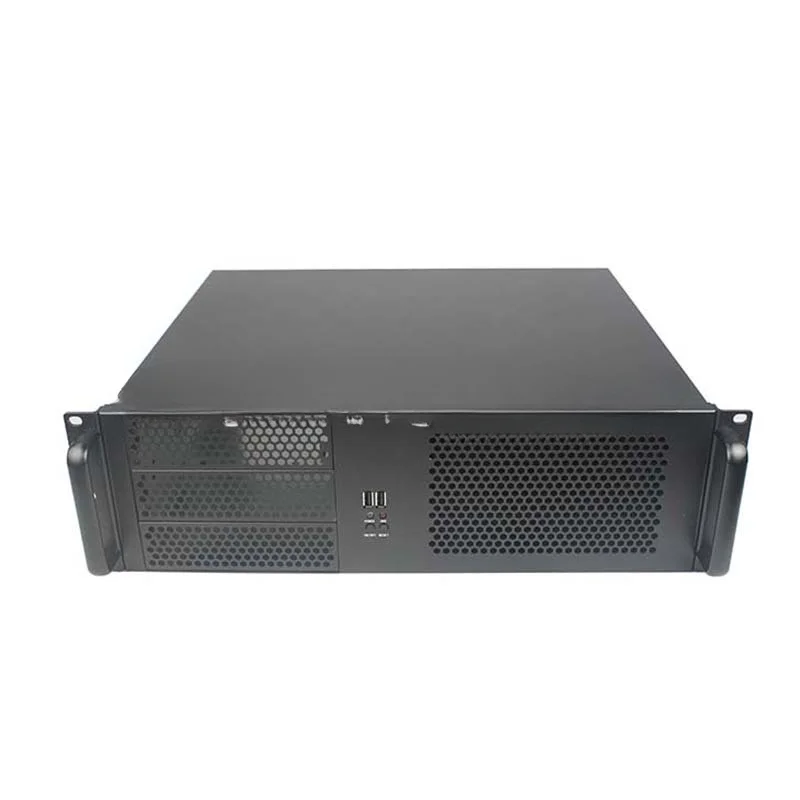 3U Rack Enclosure Server Case with Aluminum Panel  Rackmount Chassis for Industrial