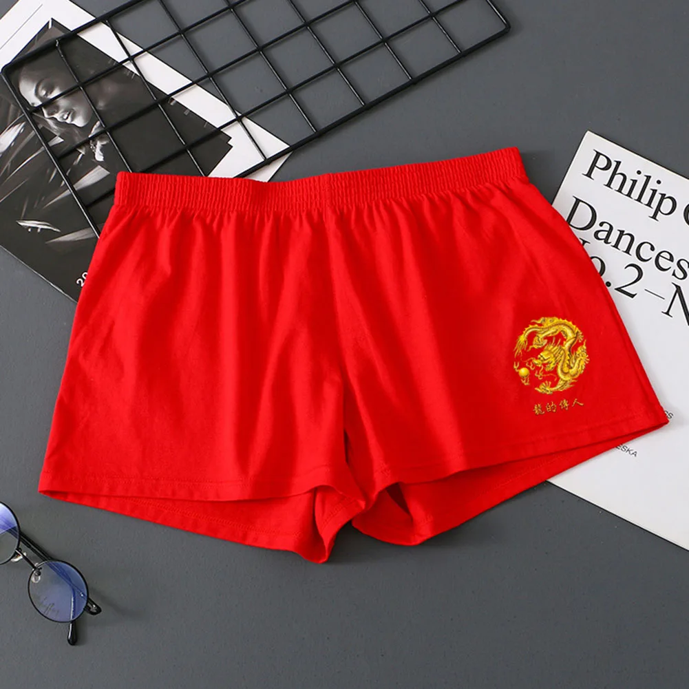 Mens Sleep Bottoms Boxers Briefs Home Pajama Shorts Arrow Pants Underwears Sport Shorts Teenage Breathable Underpants Young