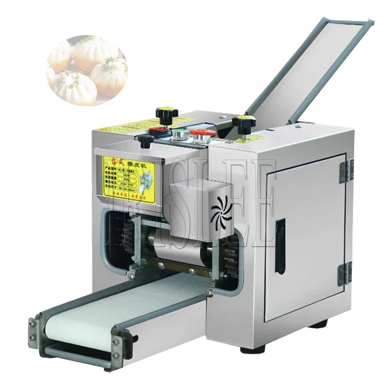 

110V/220V Dumpling Machine Wonton Skin Dumpling Skin Machine Stainless Steel Noodle Press Dough Rolling Machine Pasta Maker