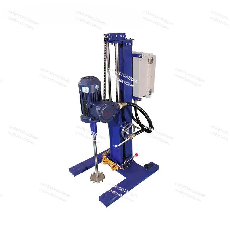 Supply small frequency conversion speed regulation shear disperser, laboratory 550W high-speed disperser