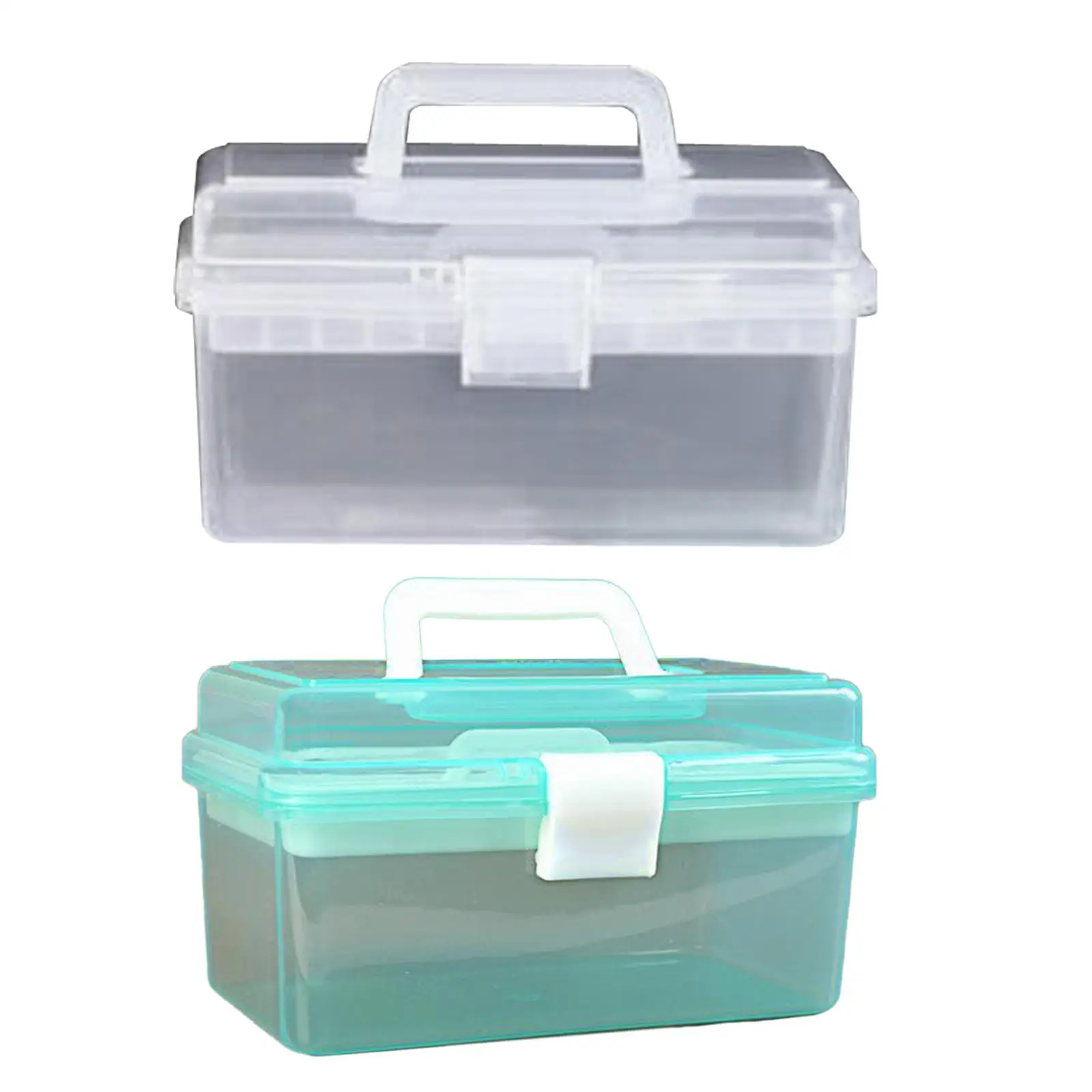 Painting tool box, clear storage box, transparent storage case, bead organizer