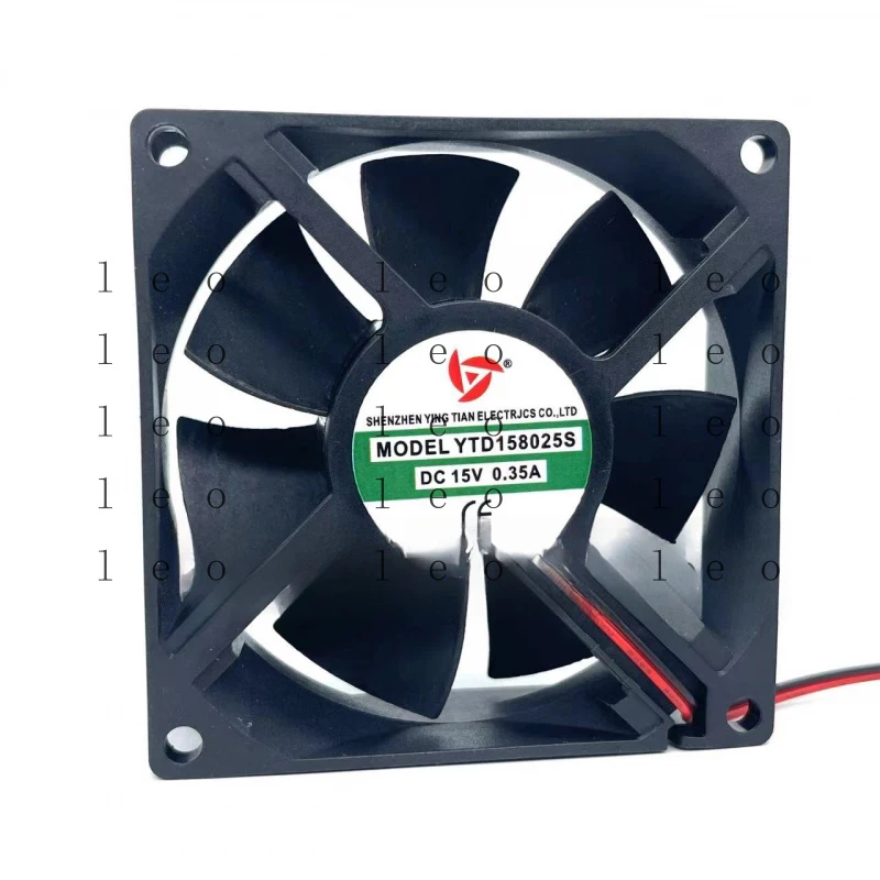 

Brand new for Yingtian YTD158025S 8 9 12cm 15V 0.35A exhaust DC welding machine cooling fan
