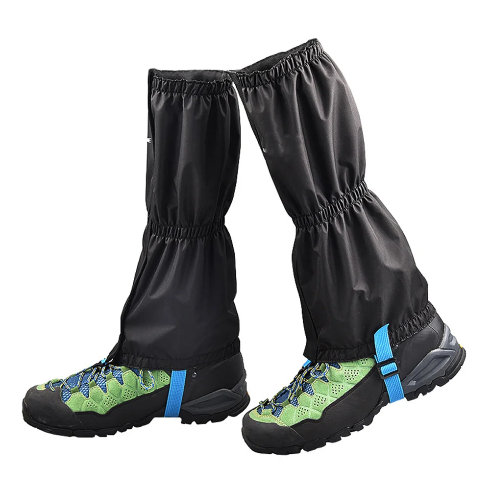 

2Pairs Outdoor Skiing Gaiters Waterproof Windproof Breathable Durable Easy to Wear for Hiking Climbing Activities