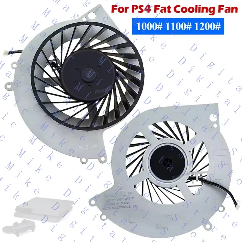 

Replacement Internal Cooling Fan Built-in Cooler Parts for PS4 Fat 1000# 1100# 1200# Perfect Cooler for PS4 Game Console Access