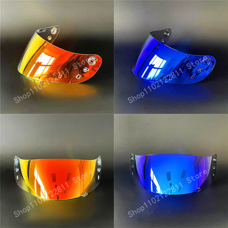 Optics Shield IC-04 Airframe Pro Airmada Airform Helmet Visor Blue Iridium RED CHROME Motorcycle Full Face Helmet Visor