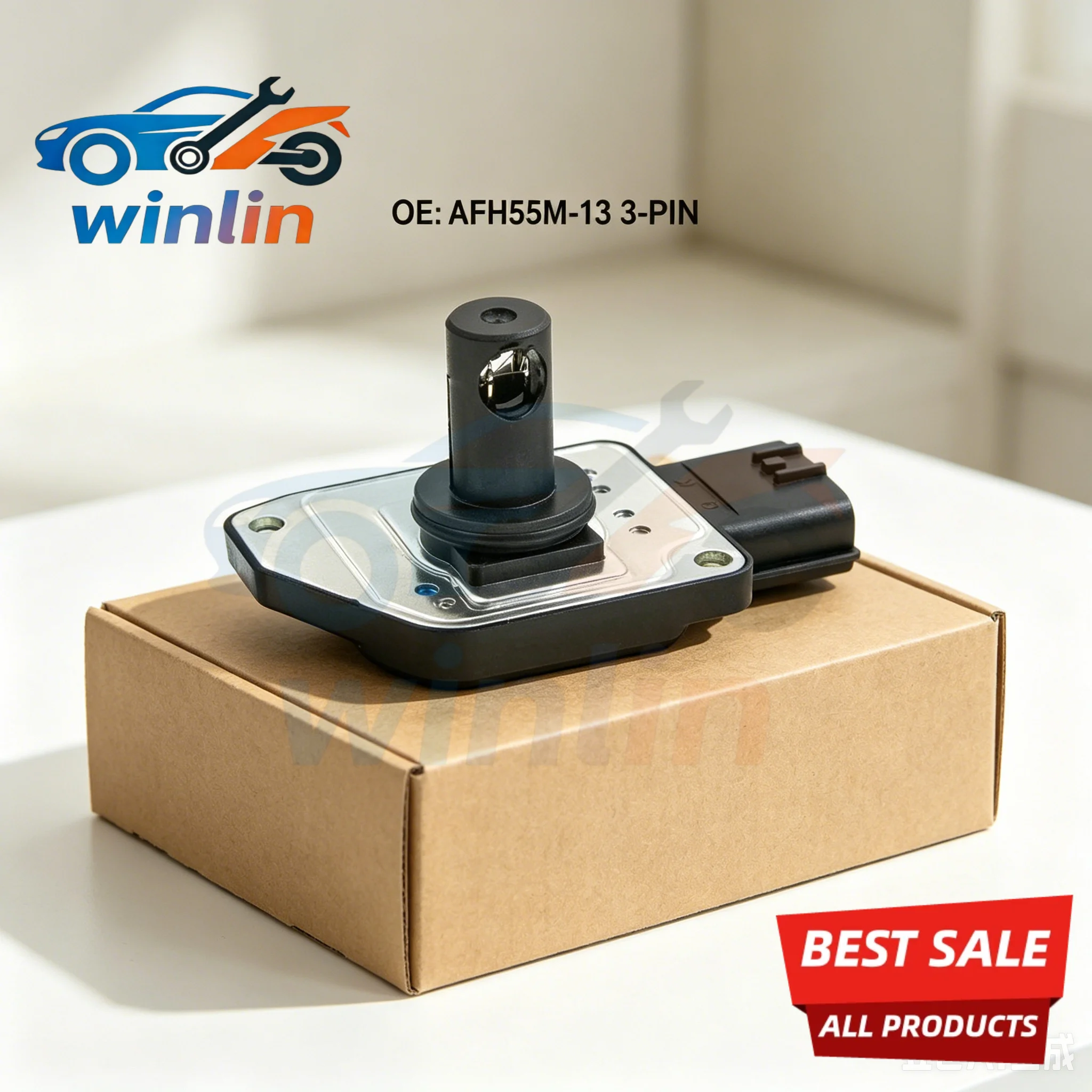 OEM AFH55M-13 Mass Air Flow Sensor MAF Meter For 99-05 Suzuki Grand Vitara 2.5L Chevrolet Tracker Geo Esteem Aerio