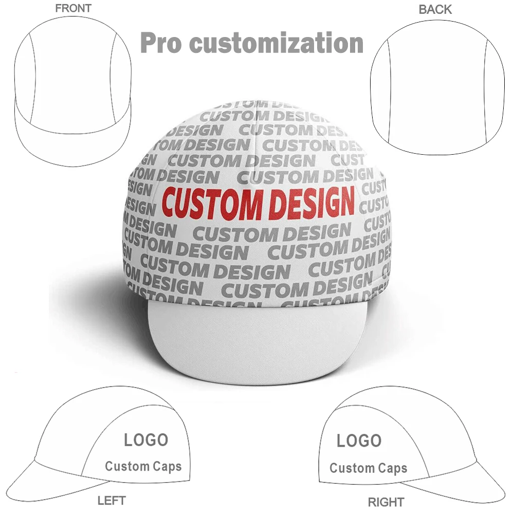 Customized Bike Hat Cycling Caps Unisex One Size Fits Most