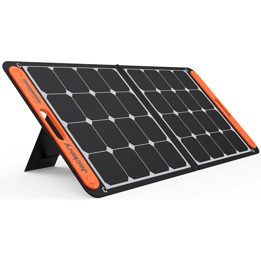 لوحة شمسية قابلة للطي بقدرة 100 وات من Jackery SolarSaga لمحطات الطاقة من سلسلة Explorer 240/300/500/1000/1500 #1