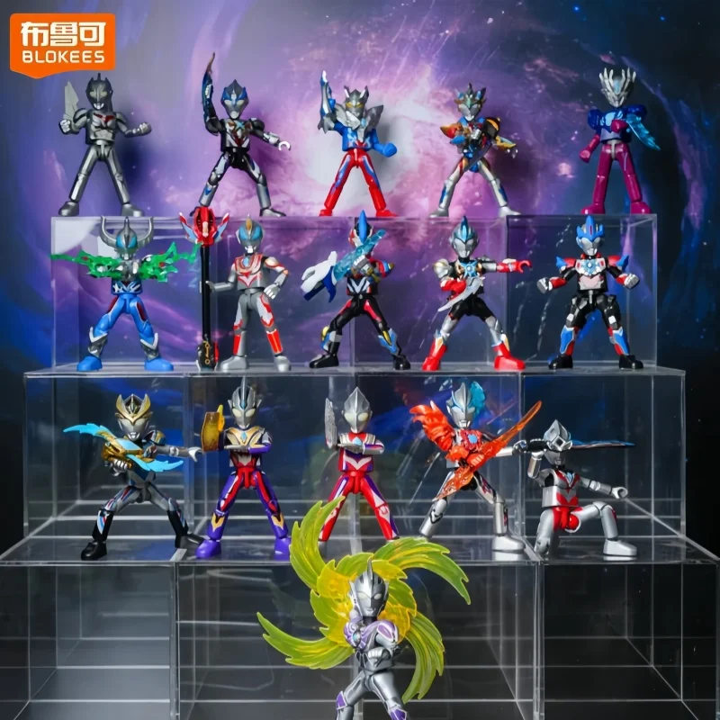 الأصلي Blokees الترامان ستار الطبعة 16th صندوق أعمى الانصهار جديد رفض متعدد التجمع نموذج عمل الشكل لعبة هدية غامضة #1