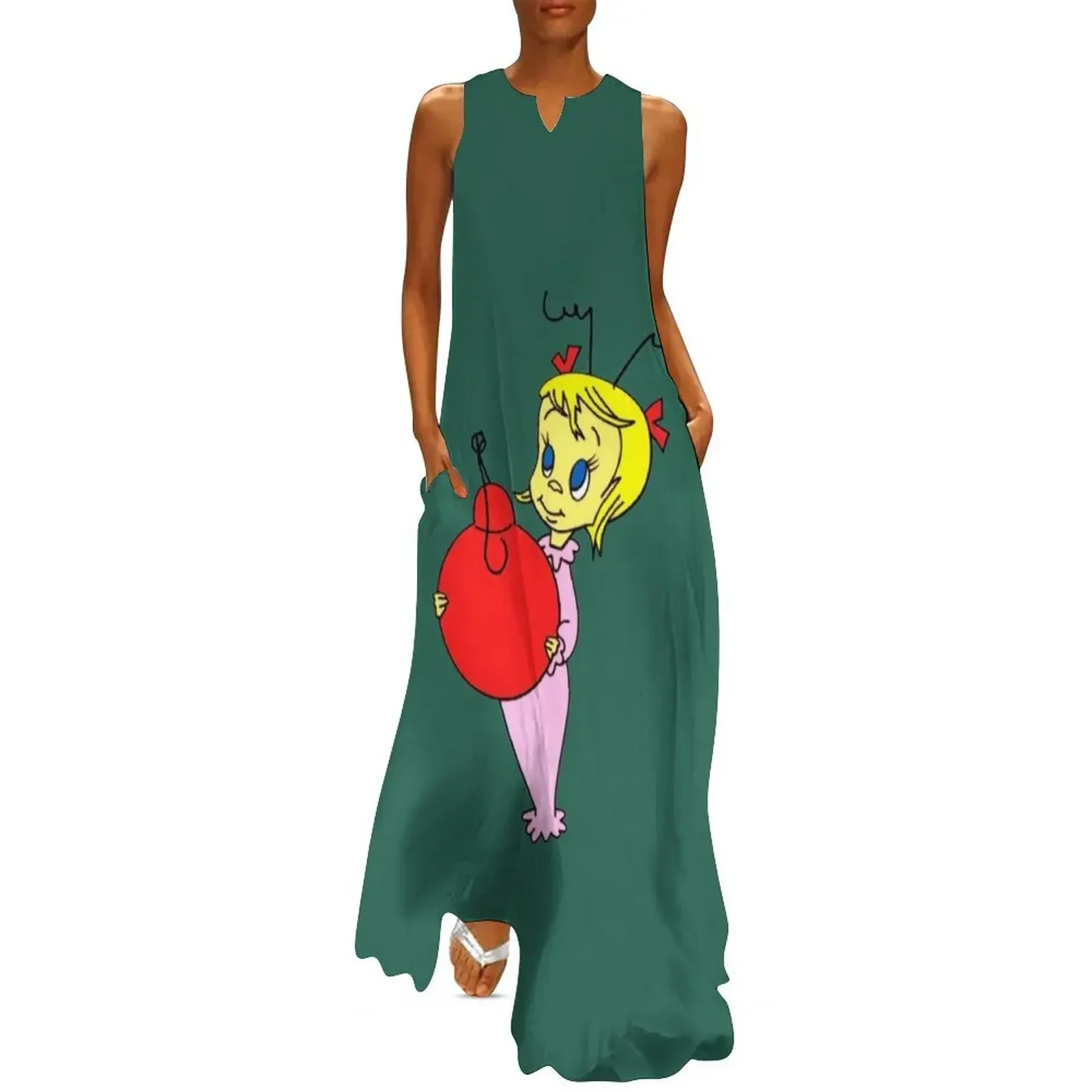 

Cindy Lou Who Long Dress Women's summer suit women's evening dress 2025 women's dresses luxury dresses for womens 2025 Dress