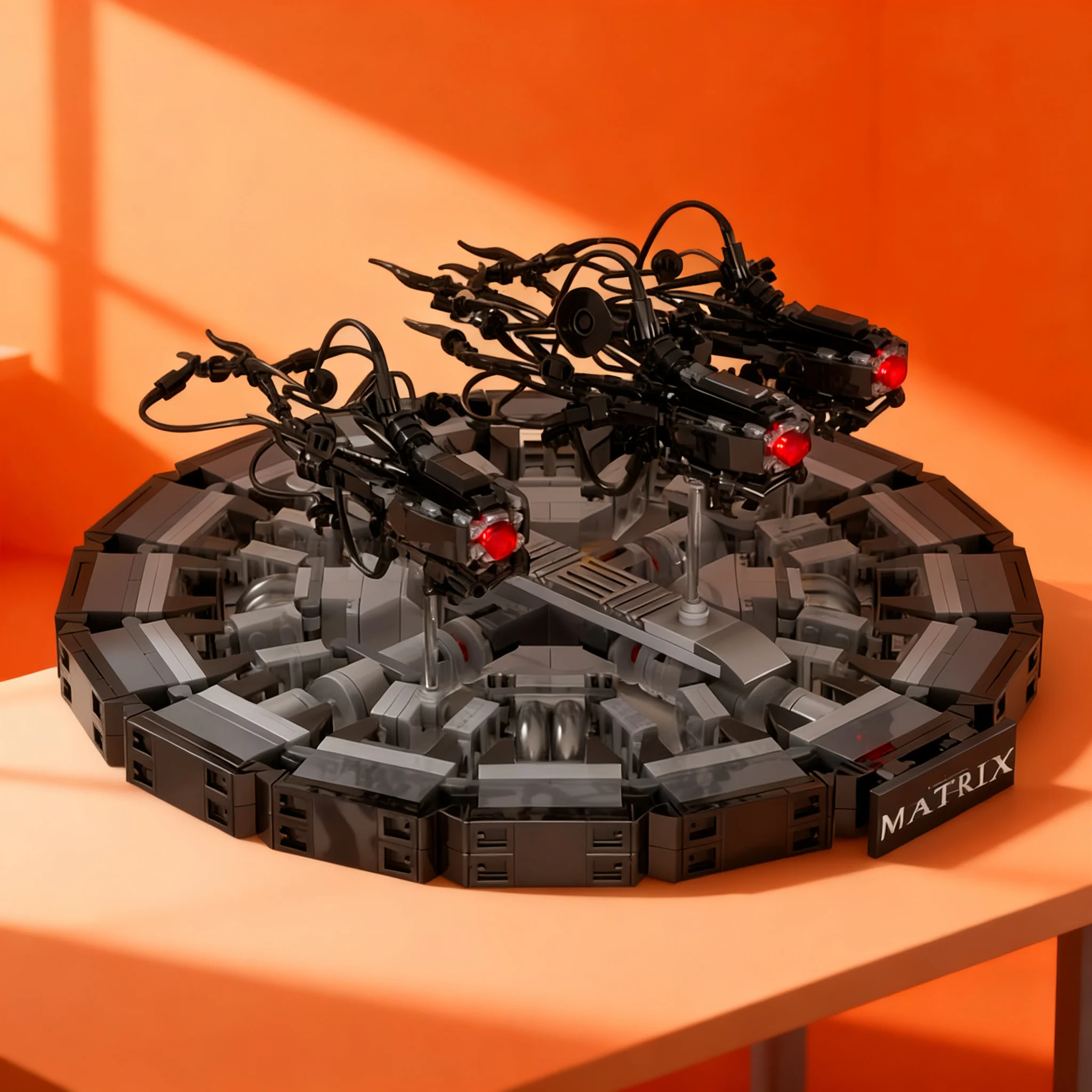 759pcs MOC Micro Matrix Concept Series PART V Ultramicro Sentinels Model Building Blocks Toys Christmas Gift Architecture 3D