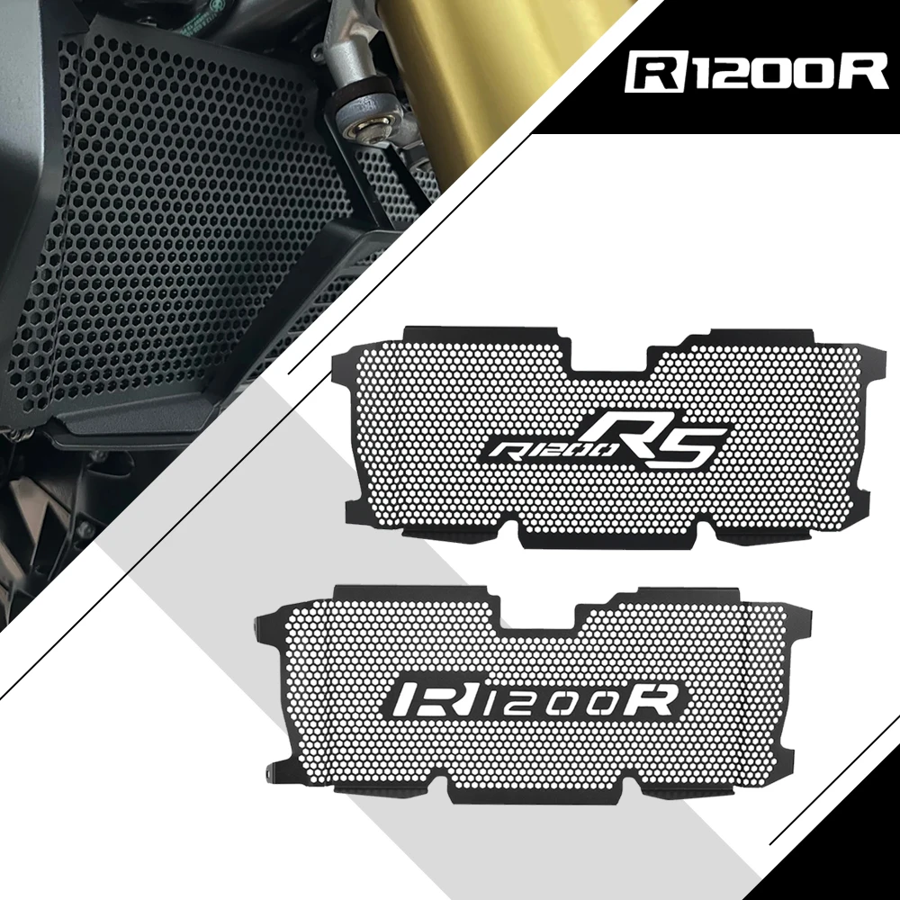 

For BMW R1200R R1200RS R1250R R1250RS R 1200 1250 R RS 2015 - 2025 Motorcycle Accessories Radiator Grille Guard Cover Protector