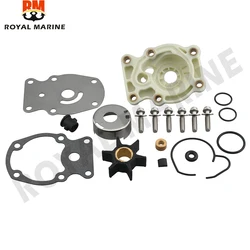 Kit de reparación de impulsor de bomba de agua para Evinrude Johnson, fueraborda 20, 25, 30, con carcasa 35hp, pieza de motor de barco marino 0393630, 393630