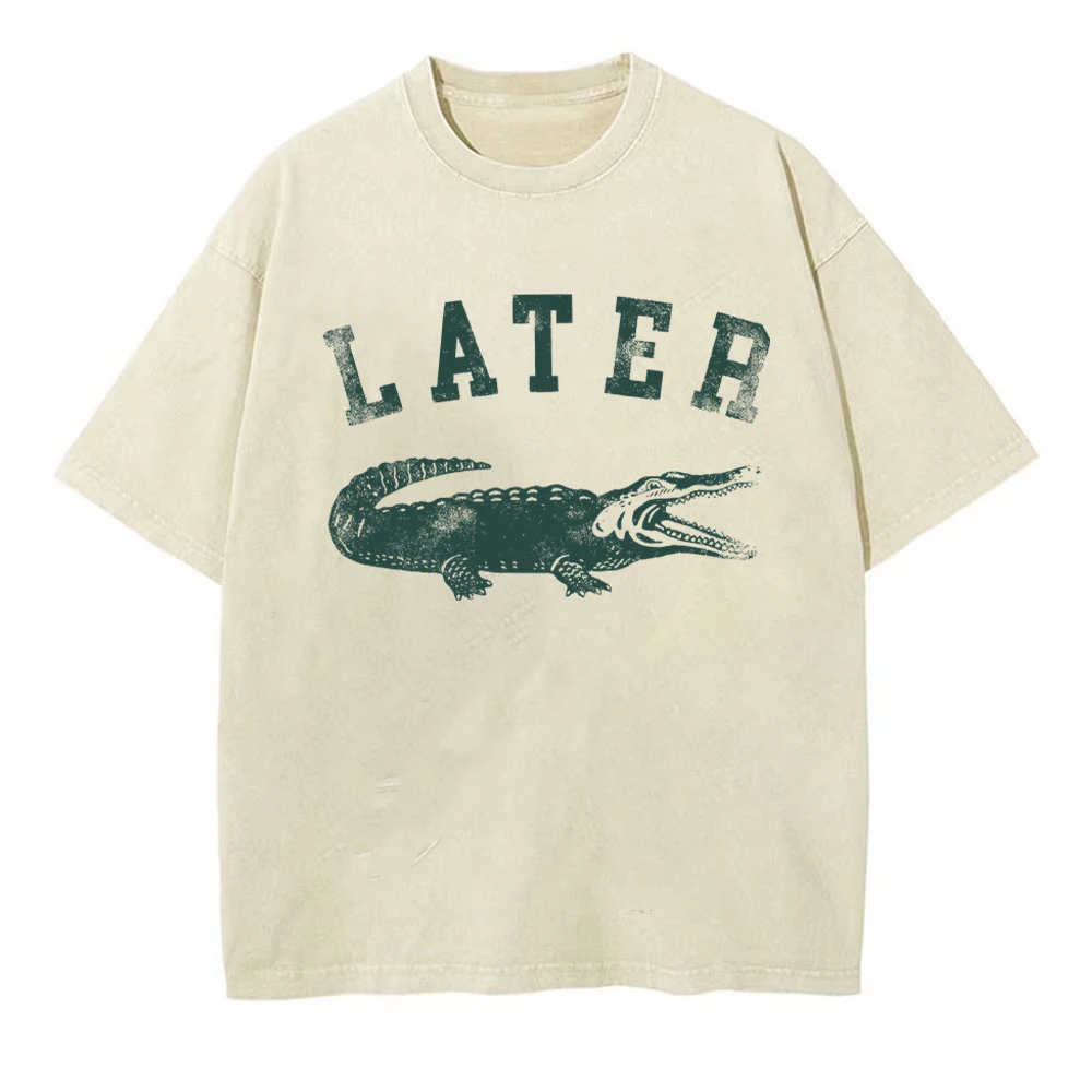 100% Cotton Tshirt Ocean Creatures Nature Short Sleeve Tops Tees Vintage Harajuku Fish T-Shirt Men Women Streetwear