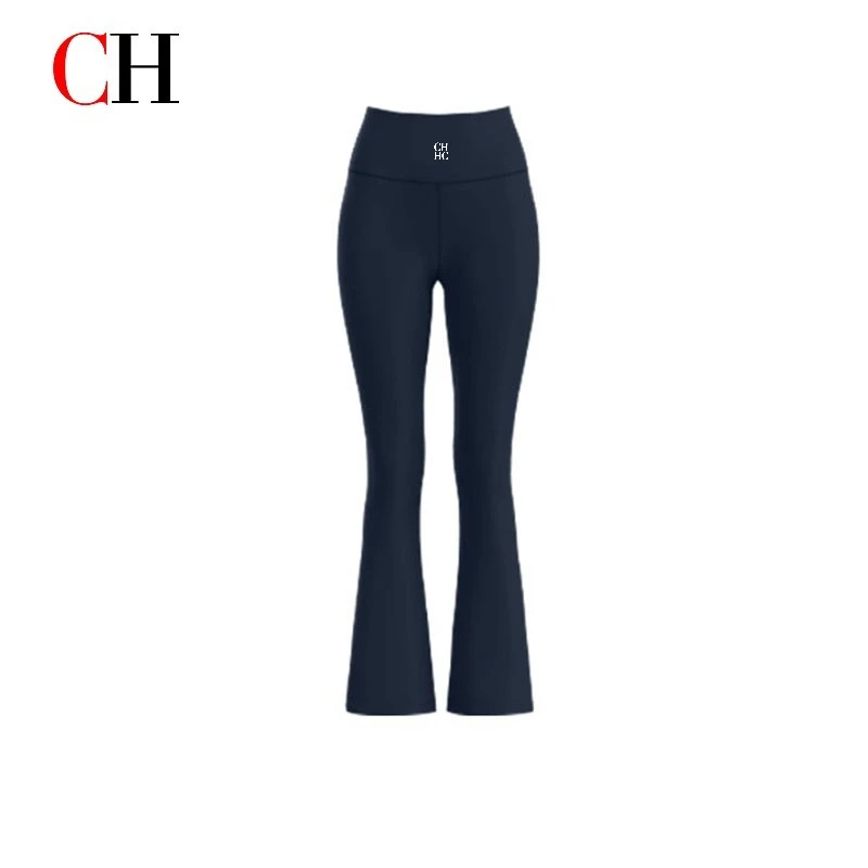 CH Women High Waist Flare Leggings Yoga Pants Bootcut Workout Pants Fitness Gym Running Sports Activewear