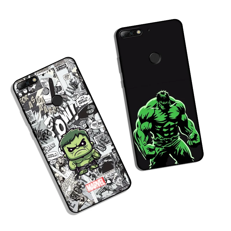 Huawei Y6P Y7A Y8P Y9A Y5 Y6 Prime Hulk Creative Design Soft Case Phone Case