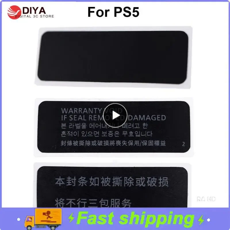 Console Housing Shell Sticker Lable Seals For PS5  Warranty Seal Sticker