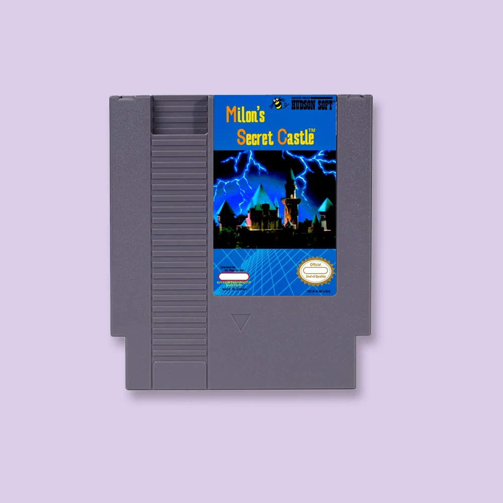 Milon's Secret Castle Game Cartridge Action Game For NES 8Bit 72PIN Consoles Game Card