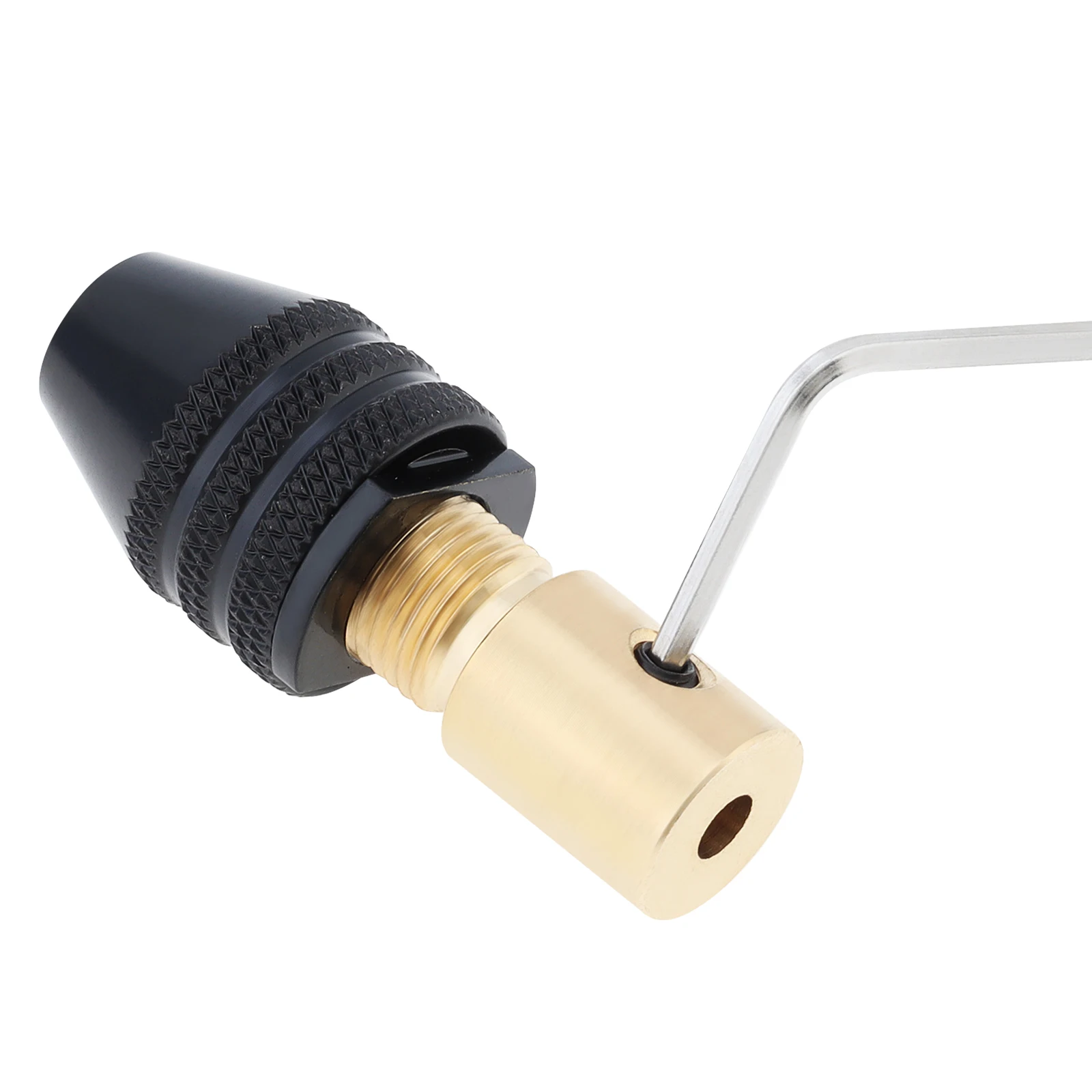 3.17mm Drill Chuck Electric Motor Shaft Mini Chuck Fixture Clamp Adapter 0.5mm-3.2mm Drill Bit Micro Chuck Fixing Device