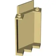 *WALL 3X3X6, WRY 45 DEGR.* D105 10 pcs DIY enlighten block brick part No. 87421 Compatible With Other Assembles Particles