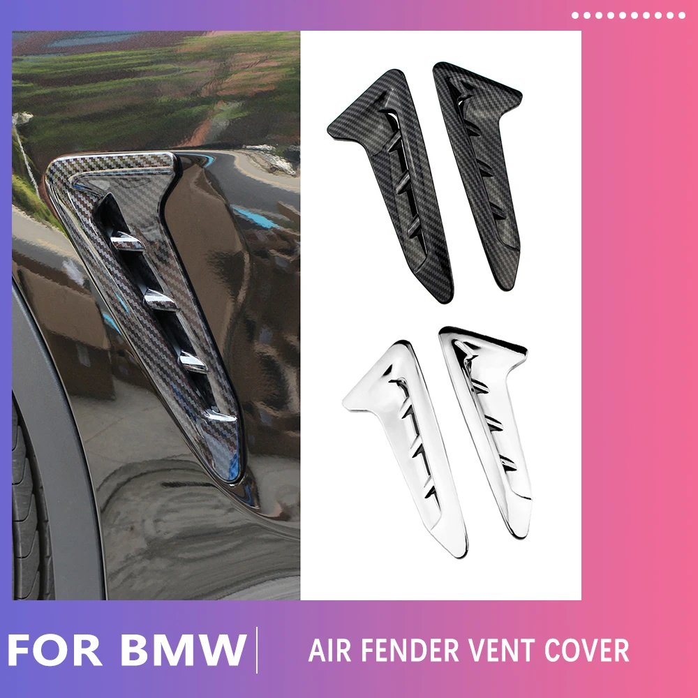 

For Bmw X3 X4 G01 G02 G08 3D Sports Styling Car Body Sticker Shark Gills Fender Emblem Styling Decorative Accessories