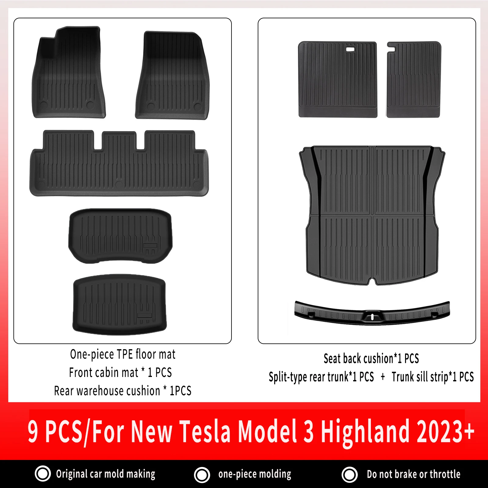 24-26 Single 9 PCS