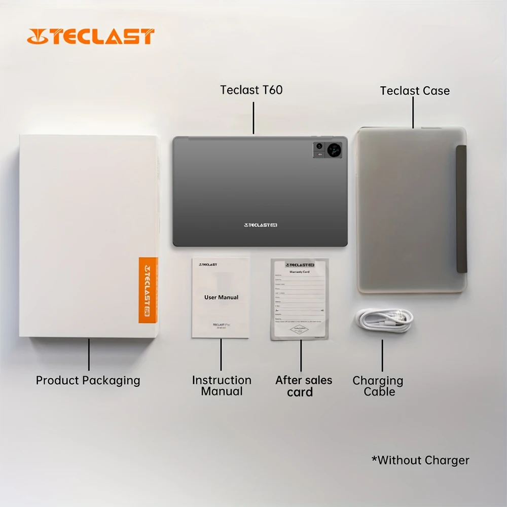 Teclast Tablet Android 13 2024x2000 20GB, Tablet 1200 12 "2K RAM 256GB Octa Core T616 jaringan 4G pengisian daya Cepat 18W