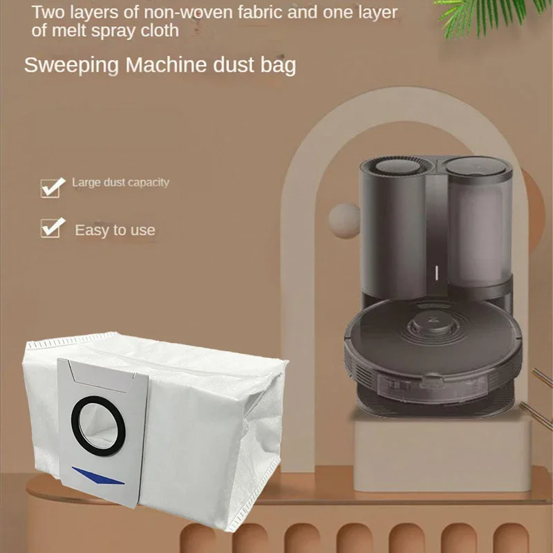 Мешки для пыли для пылесоса, запасные части для ECOVACS DEEBOT X1 OMNI TURBO T10 OMNI