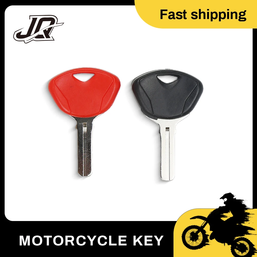 

Motorcycle Key For BMW F650G F800G S1000RR R1200 R/RT/GS K1200 S/R/GK K1300 1600GT K1600GTL Black Red Blank Key Uncut Blade