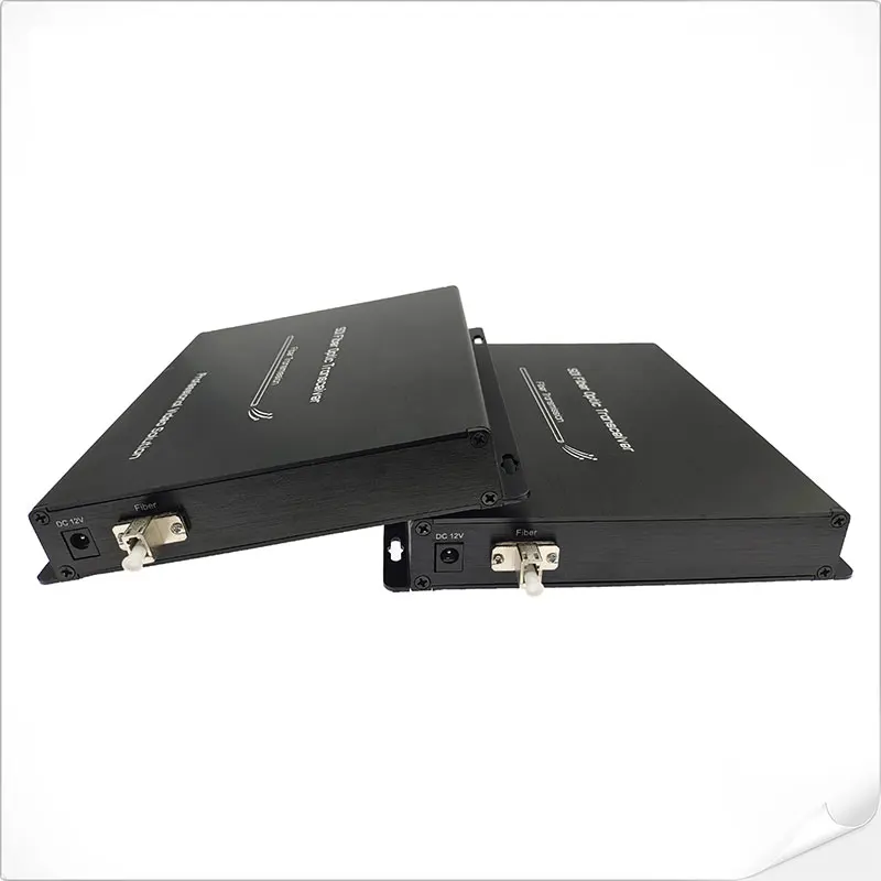 1CH BIDI 3G-SDI Fiber Converter with 2CH Analog Audio, 1CH BIDI RS422, 1CH 100M RJ45, 1CH Tally, 1CH Tri-level Sync, LC, 20KM