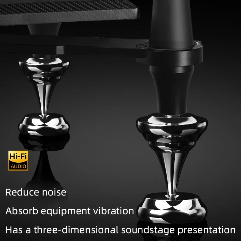 

Усилитель звука HiFi с изоляционными шипами 316, подставка из нержавеющей стали с амортизатором