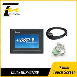 Delta DOP-107BV HMI Touch Screen Human Machine Interface 7 Inch Replace DOP -B07S411 DOP-B07SS411 B07S410 With Data Cable