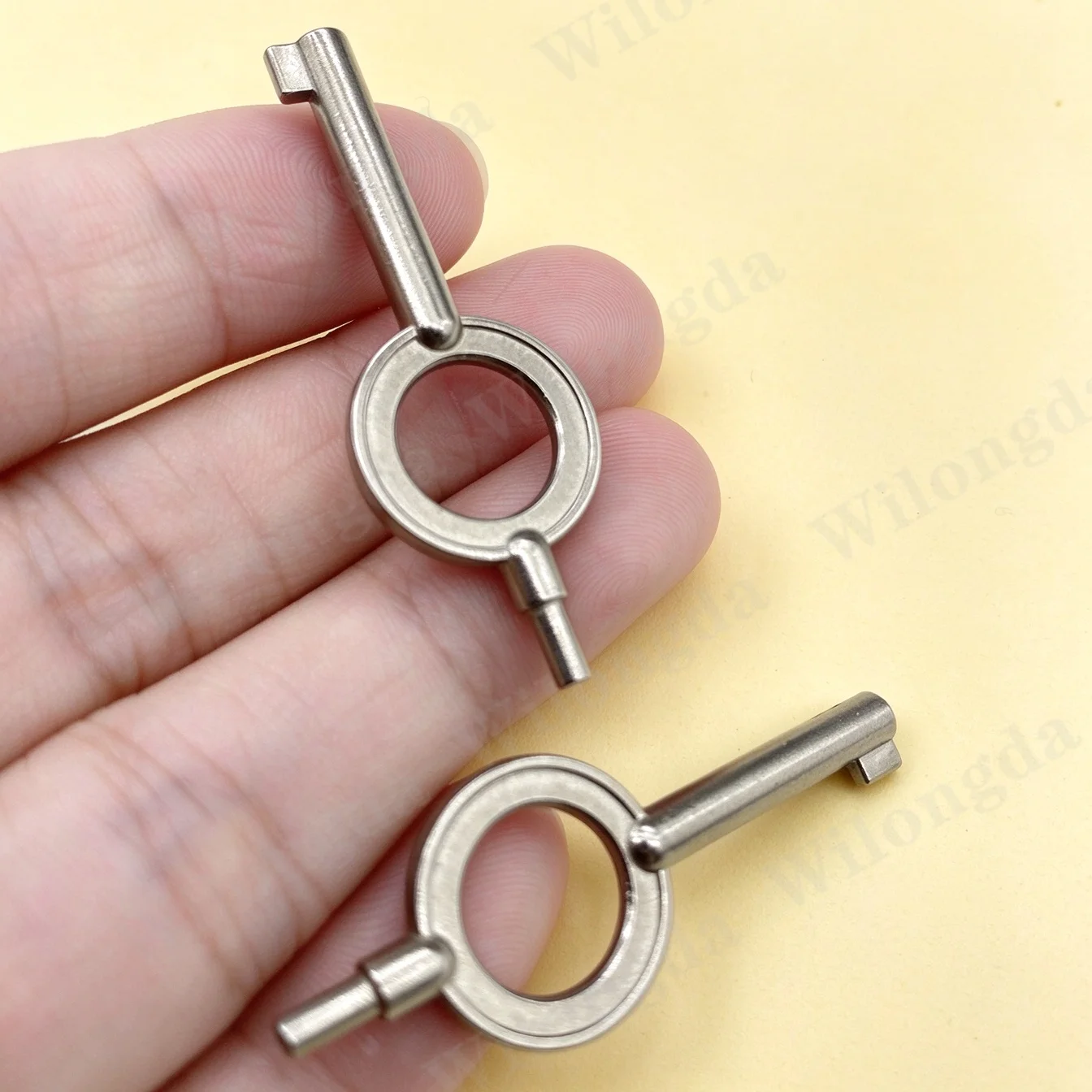 Universal Fit Stainless Steel Decorative Padlock American Style Key Gear Hardware Accessory Metal Product